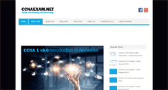 Desktop Screenshot of ccnaexam.net